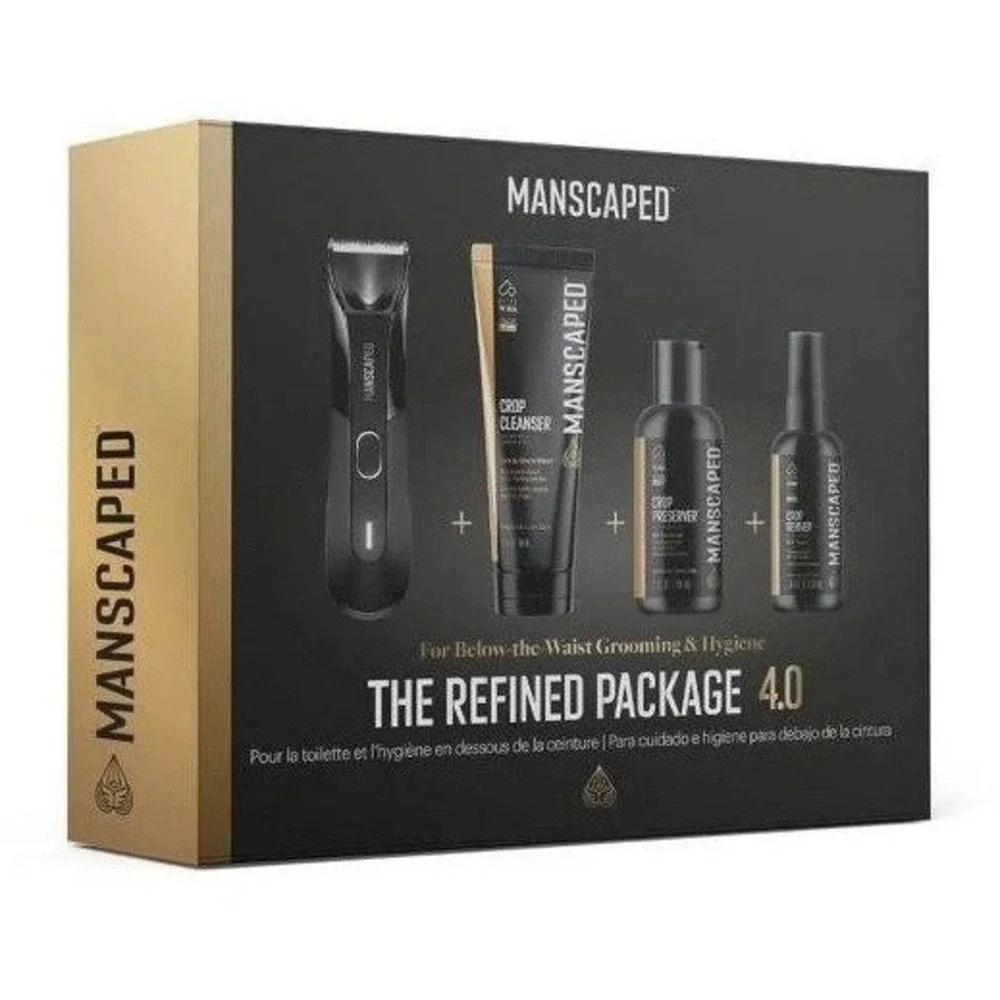 MANSCAPED Lawn Mower The Refined Package 4.0 Groin Groom, Men Pubic Hair Trimmer